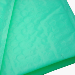 AirnDefense 1000 #000 4X8″ Green Poly Bubble Mailers Shipping Padded Envelope