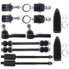 New 12pc Frt Ball Jts Tie Rods Sway Lnks Rack Bt For Ford Explr Merc Mountn02-05