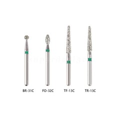 42type Dental DIAMOND BURS FG Burs 1.6mm for High Speed Handpiece 5pcs/pack fg