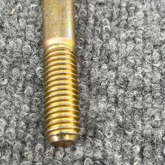 1/2″-13×3-1/2″ Hex Cap Screws Grade L-9 Bolts USA Zinc Yellow LOT OF 5