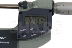 Shars 1-2″ 0.00005″/0.001mm Digital Electronic Outside Micrometer IP65 New P]