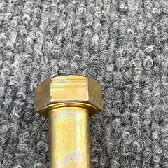 1/2″-13×3-1/2″ Hex Cap Screws Grade L-9 Bolts USA Zinc Yellow LOT OF 5