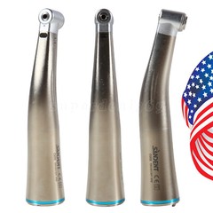 Dental 1:1 LED Fiber Optic Contra Angle Low Speed Handpiece Inner fit NSK E-type