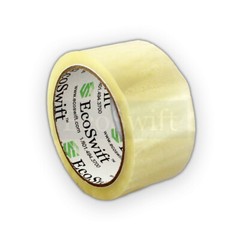6 ROLLS EcoSwift Carton Sealing Packaging Packing Tape 1.6mil 2 x 55 yard 165 ft