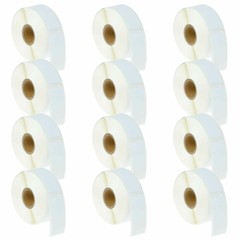 1-50PK 500 Labels Per Roll 1″ x 2-1/8″ for DYMO 30336 LabelWriter 4XL 25mmx54mm
