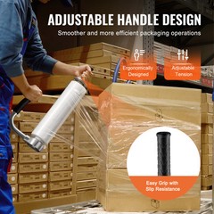 VEVOR Manual Shrink Stretch Wrap Dispenser Wrap Film Holder for 12″-20″ Film