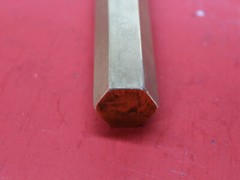 3/4″ C360 BRASS HEX BAR 12″ long New Lathe Bar Stock .75″ Flat to Flat 1/2 Hard