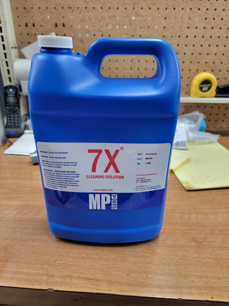 MP Biomedicals 7X O-Matic Cleaning Solution 1 Gal Lab Cleaner 76-670-94.