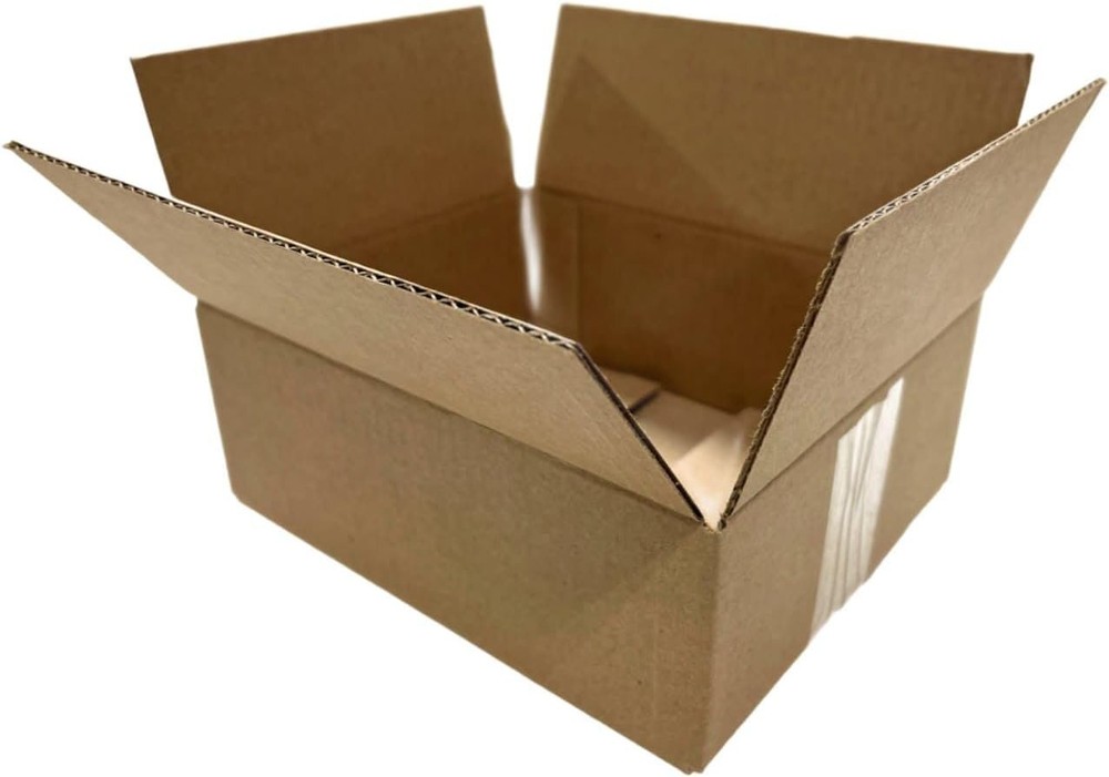 100 8x6x4 Cardboard Paper Boxes Mailing Packing Shipping Box Corrugated…