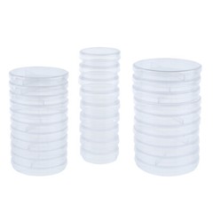 5Pcs/Pack35-90mm Plastic Petri Dishes For Plate Bacterial Yeast