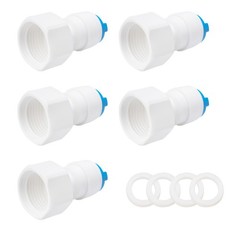 1/2female To 3/8o.d Quick Connect5 Pack Hose Adapter Plastic Female 1/2 To 3/