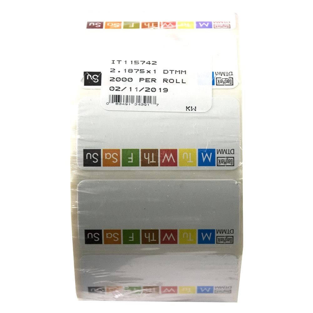 Direct Thermal Removable Printer Label, 2.2″ X 1″ (Roll of 2000)