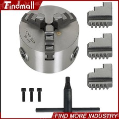 K11 80 Self-centering Lathe Drilling Part 80mm 3 Jaw Lathe Chuck Manual Chuck 3″