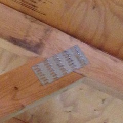 100 QTY 3″ x 5″ Truss Plate – Mending Plate -Structural Plates Zinc nail tooth