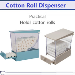 Dental Cotton Roll Holder Dental Microbrush Dispenser 2×2 Gauze Sponge Holder