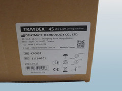 DENTMATE TRAYDEX 45 LED LIGHT CURING MACHINE BOXED