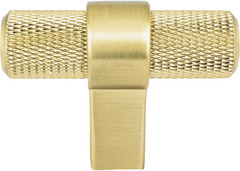 BERENSON 5048-4MDB-P Knob 2″ Aluminum T-Shape Knurled 8-32 Thread