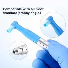 AZDENT Dental Hygiene Prophy Handpiece Air Motor 4HOLE 4:1 Nose Cone 360° Swivel