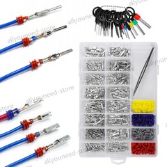 739Pcs Terminal Removal Tool Wire Seals Automotive Electrical Connector Pins Kit