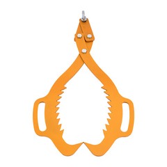 1000kg/2200Lbs 25″ Log Lifting Tongs Claw Hook Heavy Duty Grapple Timber Claw