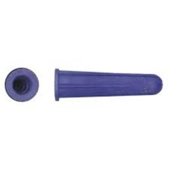 Conical Plastic Anchors Blue 3/4″, 7/8″, 1″ and 1-3/8″, Made In USA