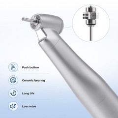 Dental 45 Degree Electric Contra Angle Fiber Optic 1:4.2 Increasing Handpiece