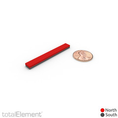 2 x 1/4 x 1/8 Inch Neodymium Rare Earth Bar Magnets N42 (10 Pack)