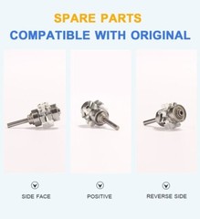 Dental High Speed Handpiece Fiber Optic LED Quattro Spray for NSK Coupler X600L