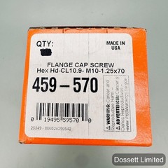 Dorman 459-570 Hex Flange Cap Screw M10-1.25×70 10.9 Hard Steel Bolt Made In USA