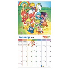 2027 Rainbow Brite Wall Calendar