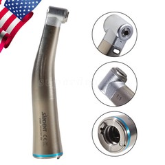 Dental 1:1 LED Fiber Optic Contra Angle Low Speed Handpiece Inner fit NSK E-type