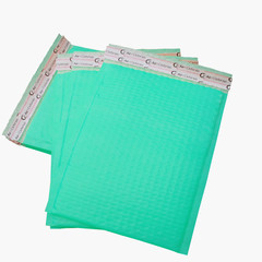 AirnDefense 1000 #000 4X8″ Green Poly Bubble Mailers Shipping Padded Envelope
