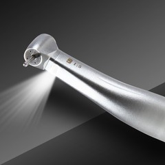 Ti-MAX X95L Style Dental 1:5 LED Fiber Optic Contra Angle Handpiece Red Ring