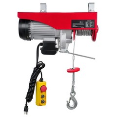 Electric Hoist 1320lbs Crane Winch with Wired Remote Control 1150W 110V