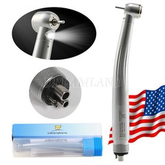 Dental LED High Speed Handpiece 2/4Holes /White Stone Polishing Burs FG