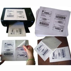 200-20000 Premium 8.5×5.5 Shipping Mailing Labels Half Sheet Self Adhesive Label