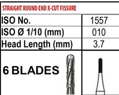 Kerr FG1557 Carbide Burs Bur FG #1557 Friction Grip Made Canada (100-10)PK