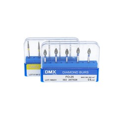 Dental Diamond Burs FG for High Speed Handpiece 5Pcs/pack Drills DMXDENT