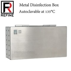 Refine Dental Metal Disinfection Box Autoclavable at 135℃ Ultrasonic Scaler