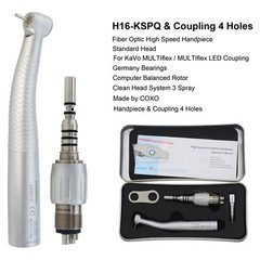 COXO Dental Fiber Optic High Speed Handpiece For KaVo MULTIflex NSK W/H Coupler