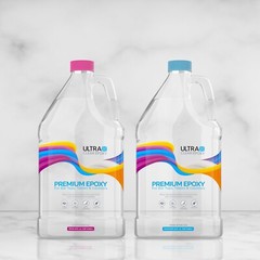 Ultra Clear Epoxy Resin Bar Top Epoxy Table Top Epoxy Countertop 4 Gallon Kit