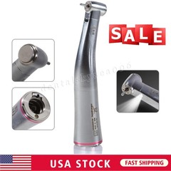 Dental 1:5 LED Contra Angle Increasing Handpiece Fit KaV NSK Electric Motor USA