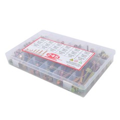 245 Pcs M6 M8 M10 Grade 8.8 Heavy Duty Flanged Bolts And Nuts Kit Metric Flanged