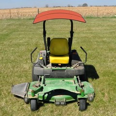 Red Rooster® Tractor & Mower Sun Shade Canopy – ROPS MT – 44″x44″ – Orange