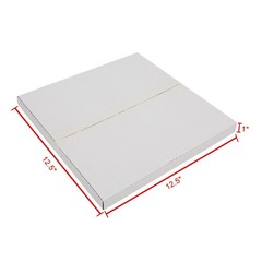 100x White Vinyl Record LP Shipping Mailer Boxes 12.5″x12.5″x1″ Album Paper Box