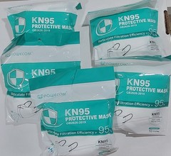 KN95 Protective Mask Earloop Style 10 Pcs Per Bag Lot Of 5 Bags 50 total
