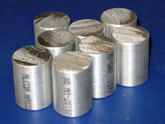 8 piece 1-1/8 dia x 1-1/2 aluminum rod cylinder(s) Made in USA ALCOA Massena NY