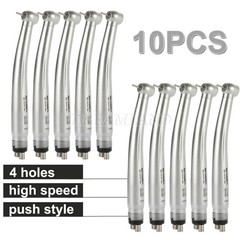 SKYSEA Dental High Speed Handpiece 4 Hole 1-10 PCS USA 1 Year Warranty
