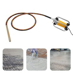 Electric Concrete Vibrator 2000W 13ft Poker Vibrating for Remove Air Bubbles 4m