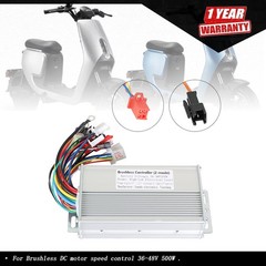 DC Brushless Motor Speed Controller For Electric E-bike Scooter 36/48V 500W New
